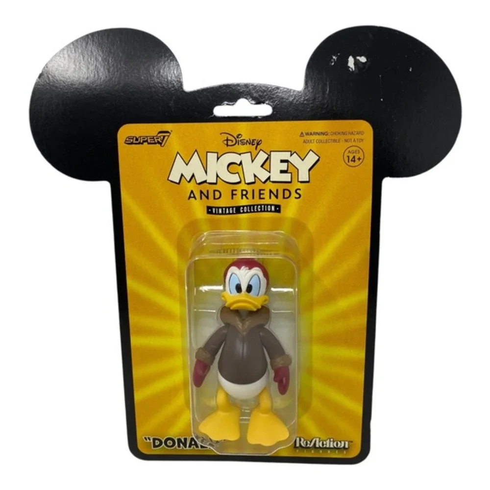 Disney Mickey & Friends Vintage‎ Collection Reaction Figures Goofy Donald Pluto